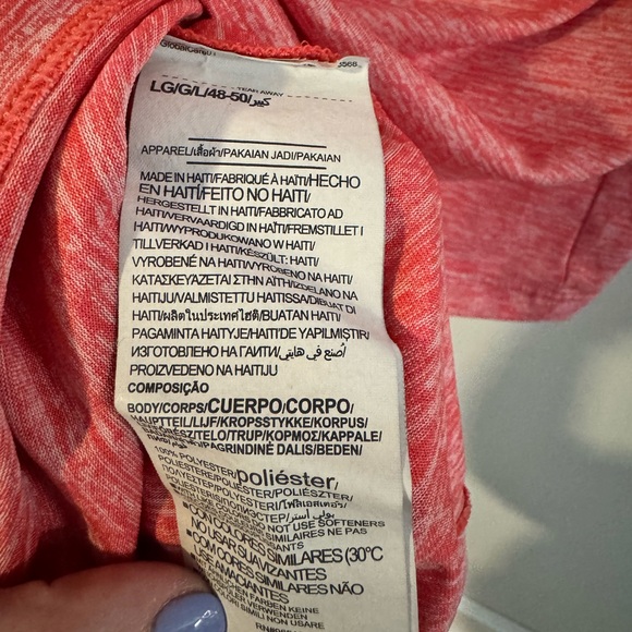 Under Armour orange Relaxed Short Sleeve Tee, size large - Picture 5 of 6